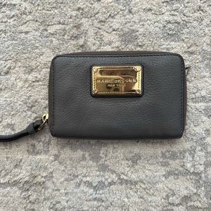 Marc Jacobs Grey Wristlet Wallet